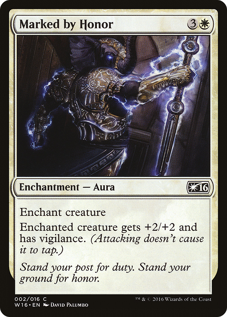 Marked by Honor (W16-002)