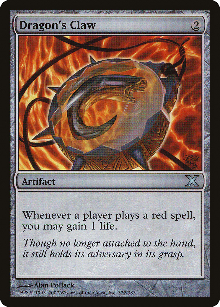Dragon's Claw (10E-322) (Foil)