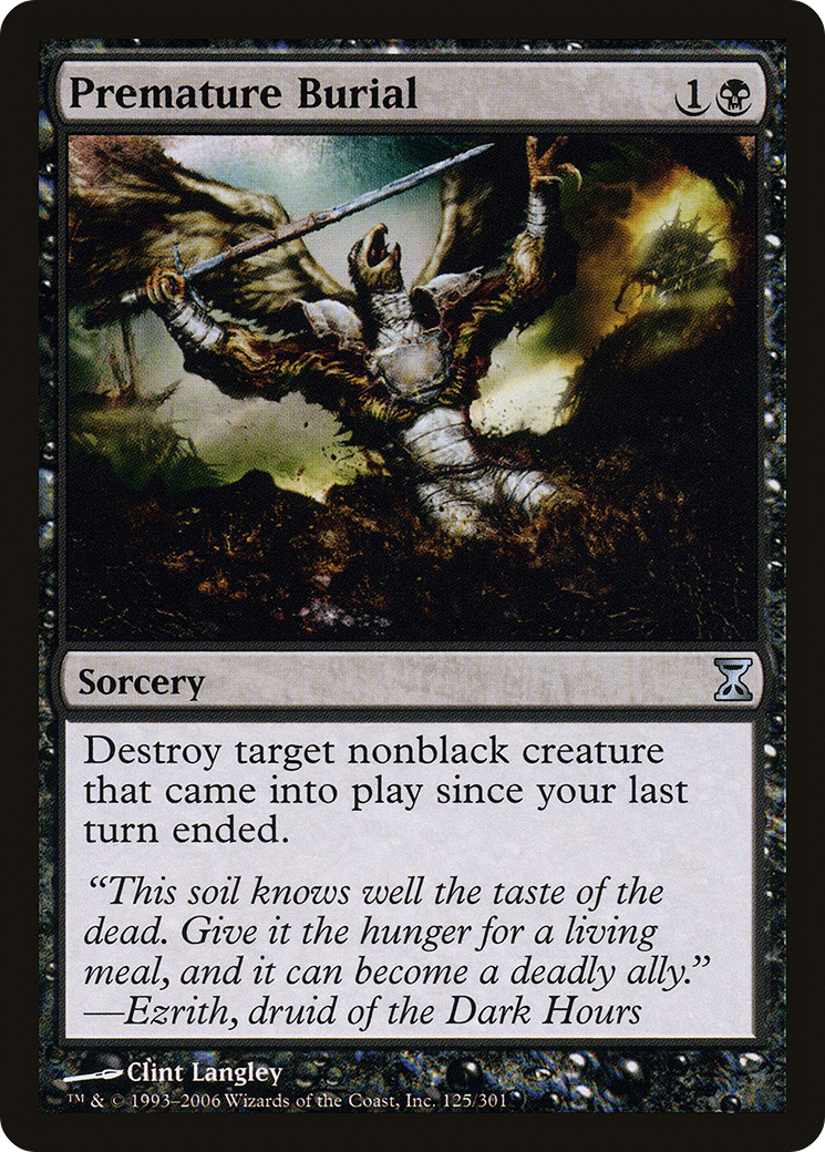 Premature Burial (TSP-125) (Foil)