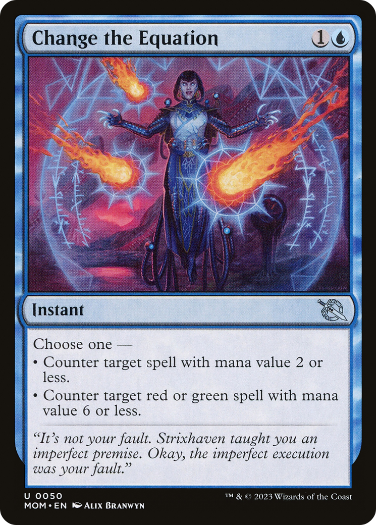 Change the Equation (MOM-050) (Foil)
