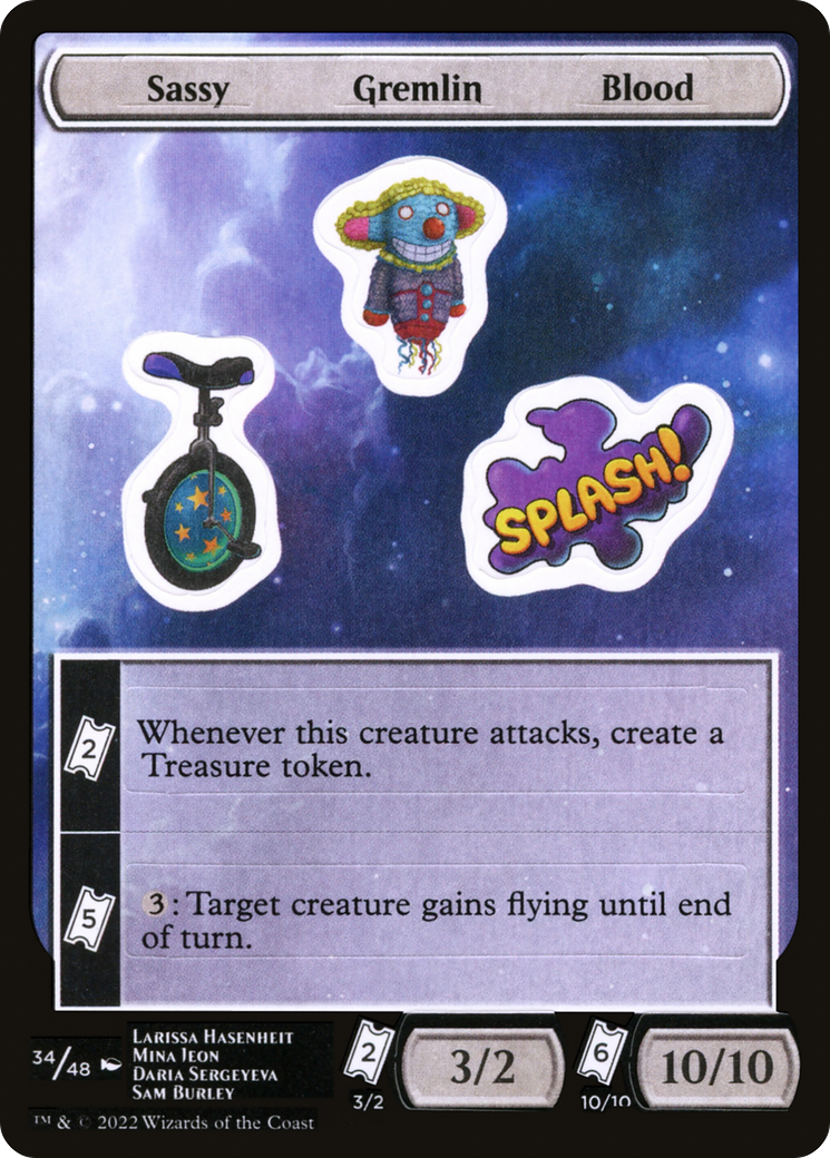 Sassy Gremlin Blood (UNF-034)