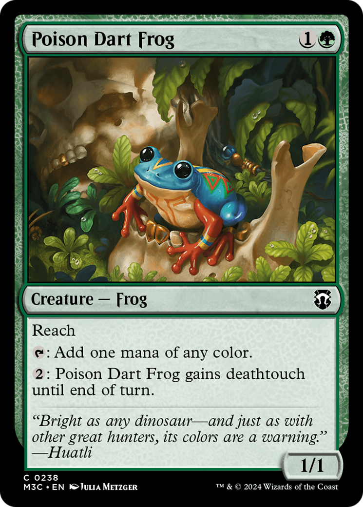 Poison Dart Frog (M3C-238)