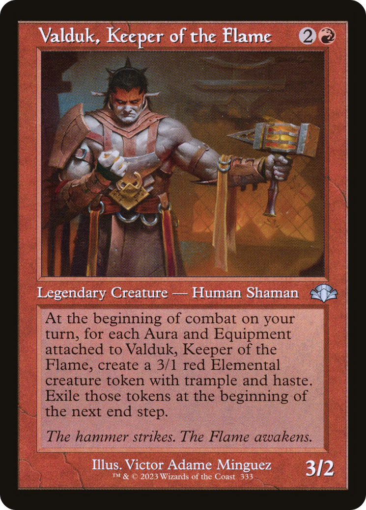 Valduk, Keeper of the Flame (DMR-333) (Foil)