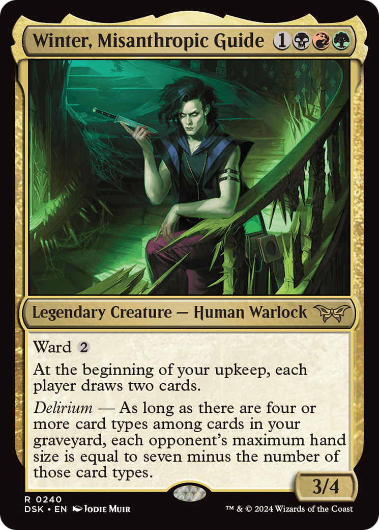 Winter, Misanthropic Guide (DSK-240) (Foil)