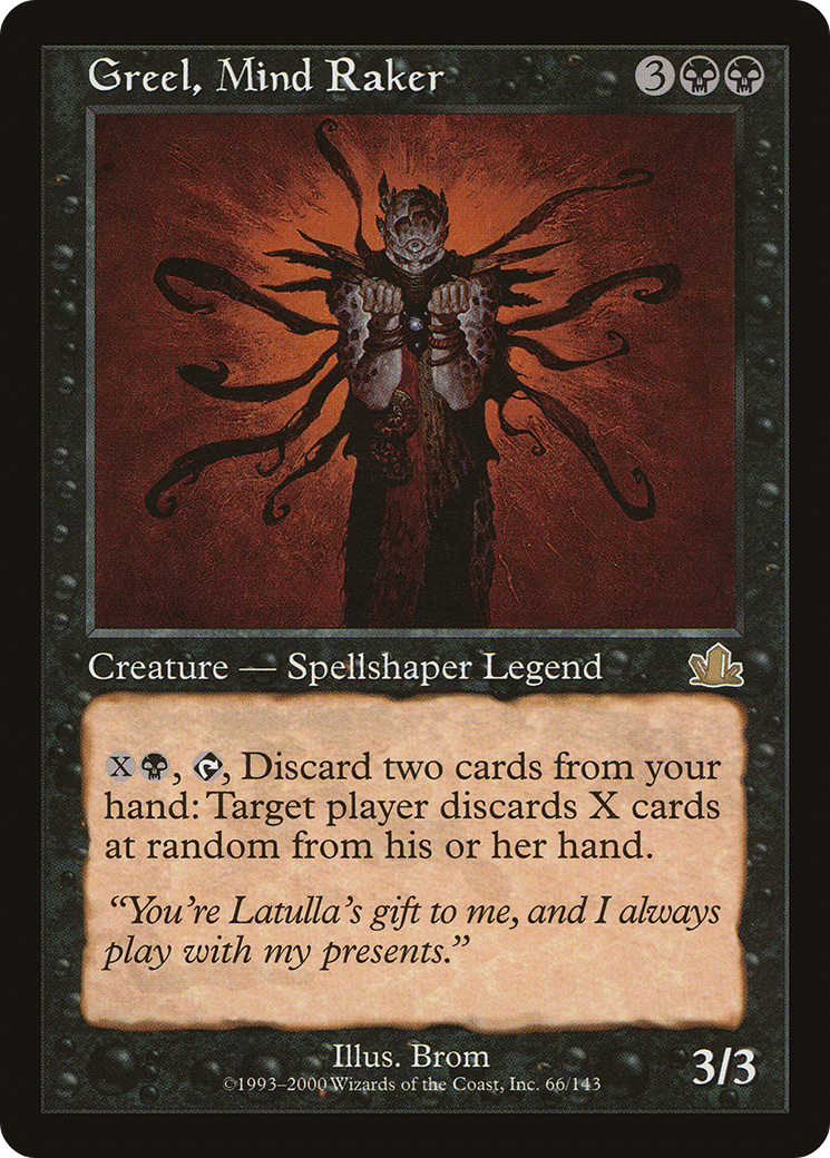 Greel, Mind Raker (PCY-066) (Foil)