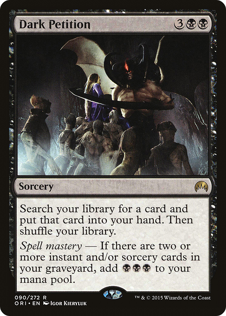 Dark Petition (ORI-090) (Foil)
