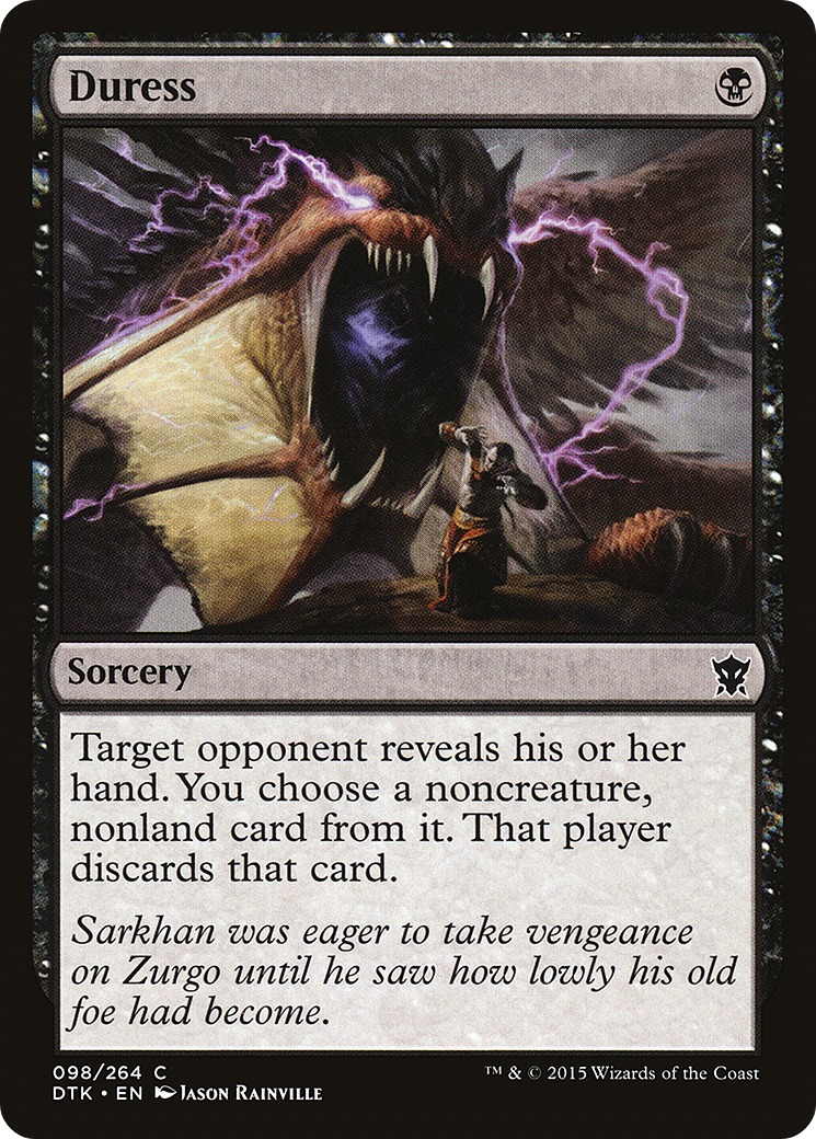 Duress (DTK-098) (Foil)