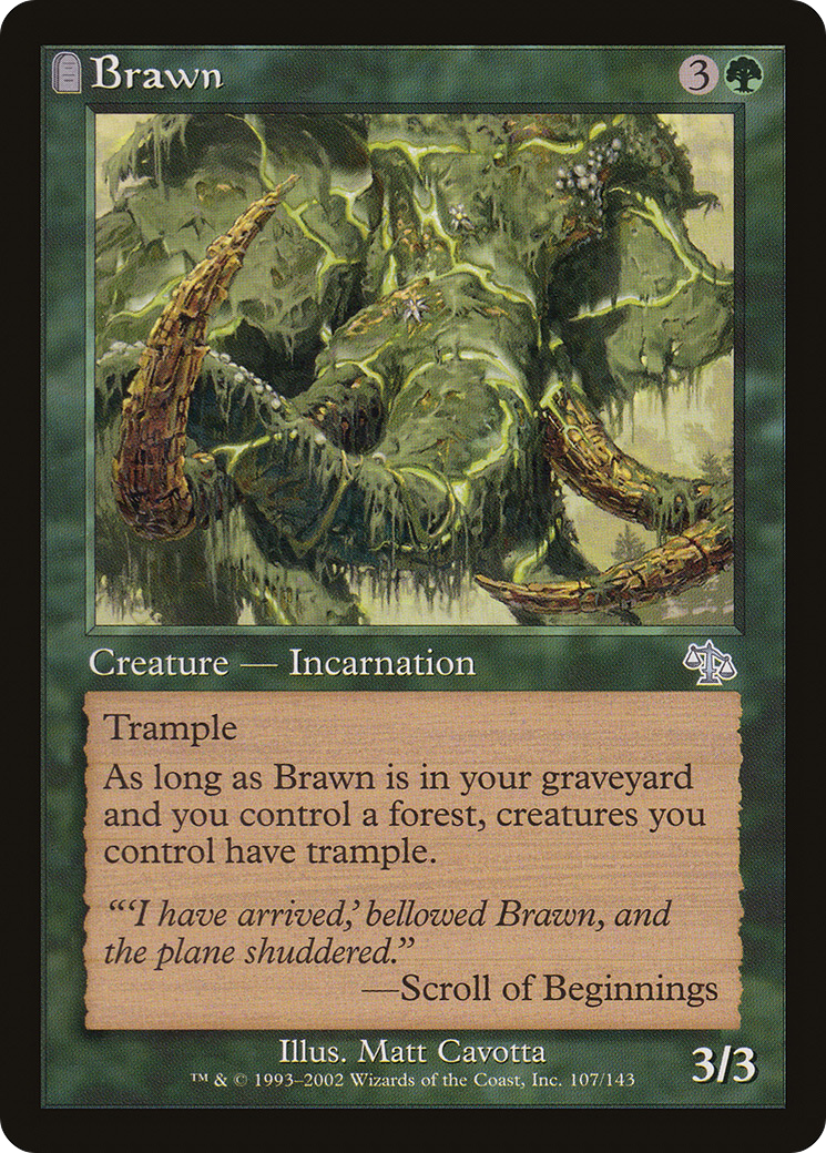 Brawn (JUD-107) (Foil)