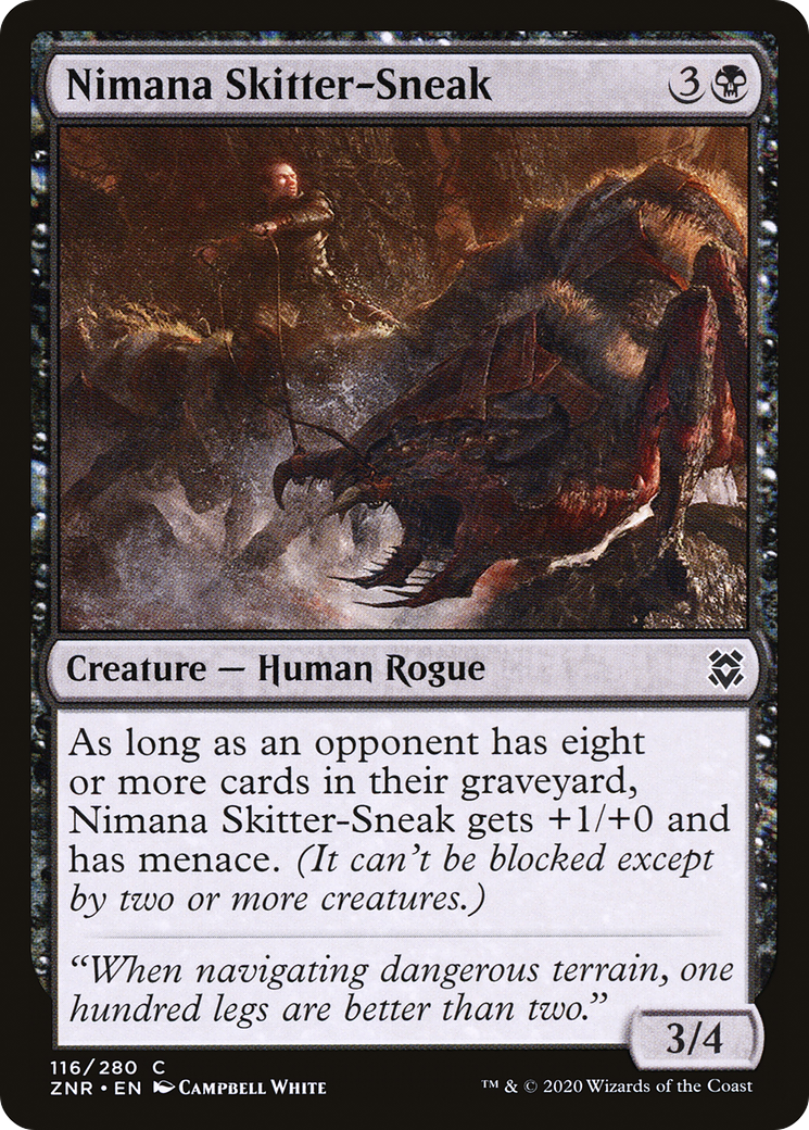 Nimana Skitter-Sneak (ZNR-116) (Foil)