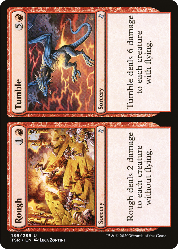 Rough // Tumble (TSR-186) (Foil)