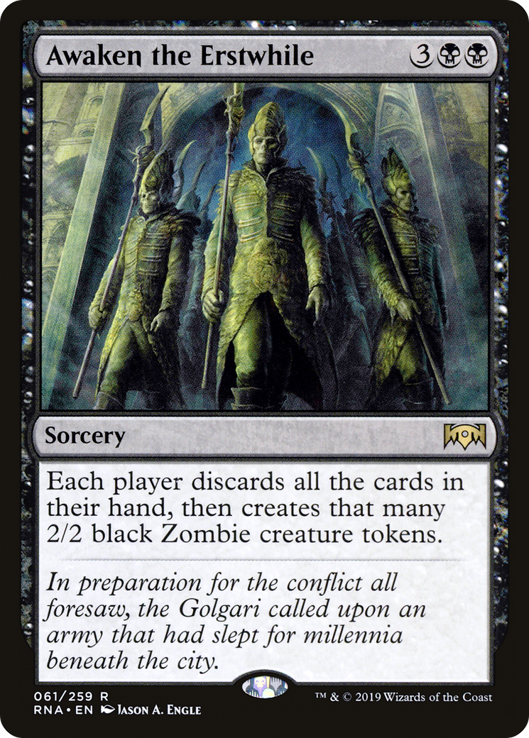 Awaken the Erstwhile (RNA-061) (Foil)