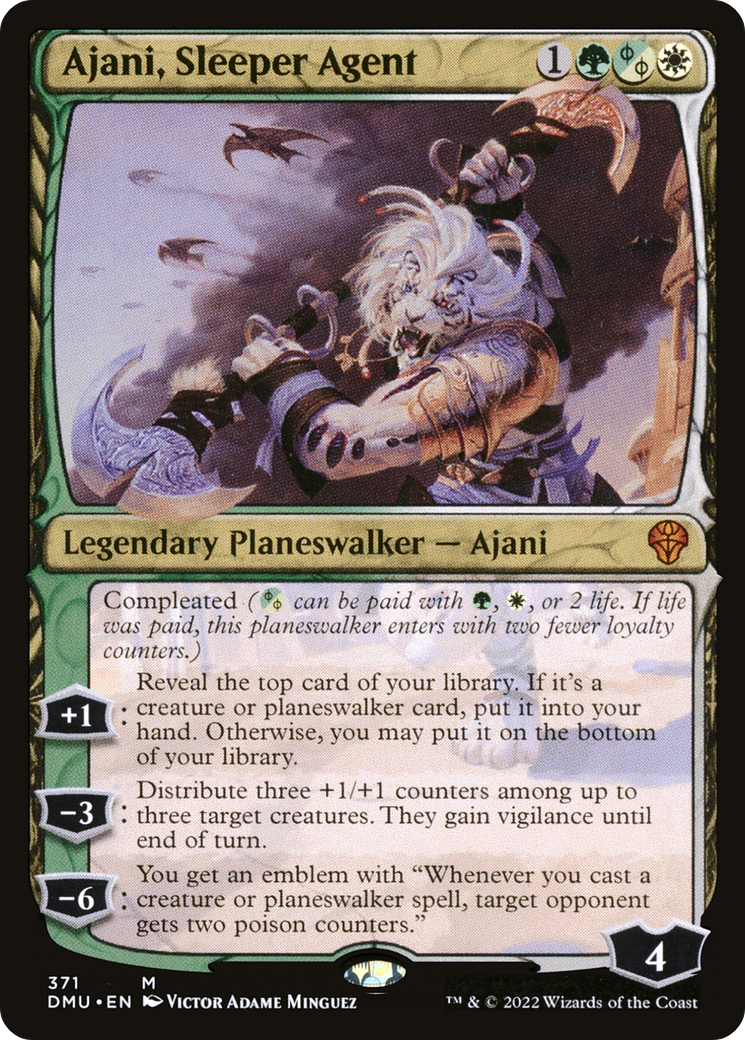 Ajani, Sleeper Agent (DMU-371) (Showcase)