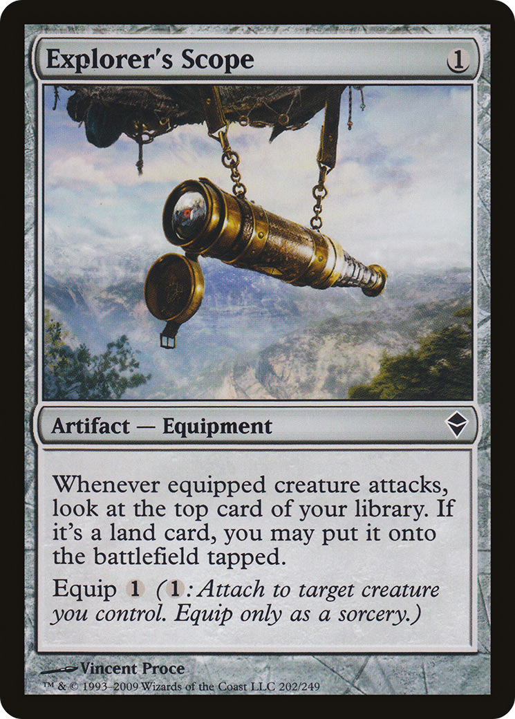 Explorer's Scope (ZEN-202) (Foil)
