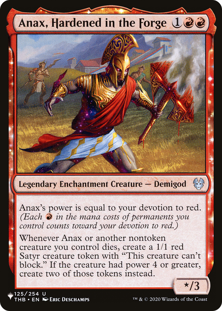 Anax, Hardened in the Forge (LIST-THB-125)
