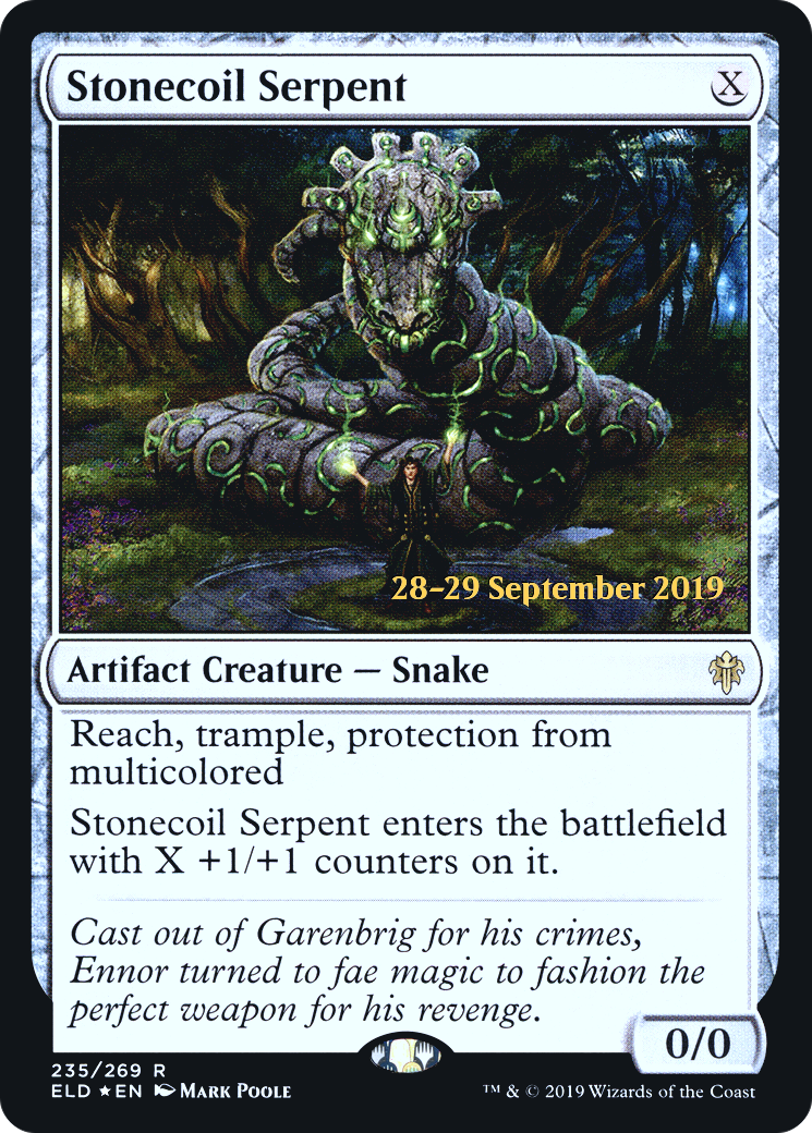 Stonecoil Serpent (PRE-235S) (Foil)