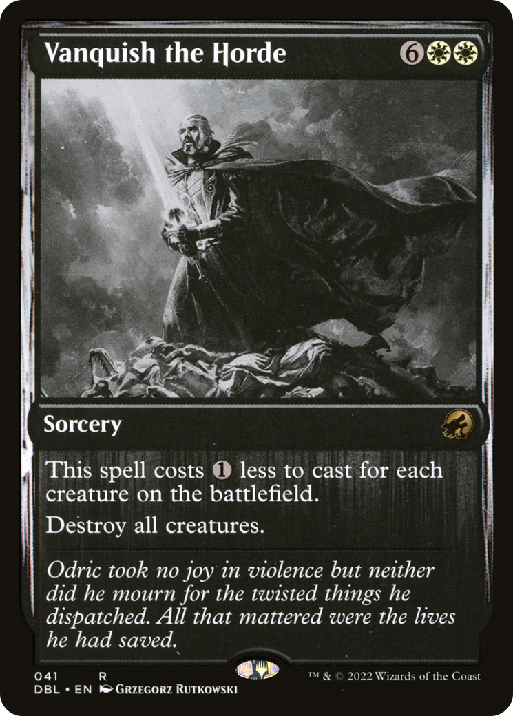 Vanquish the Horde (DBL-041) (Foil)