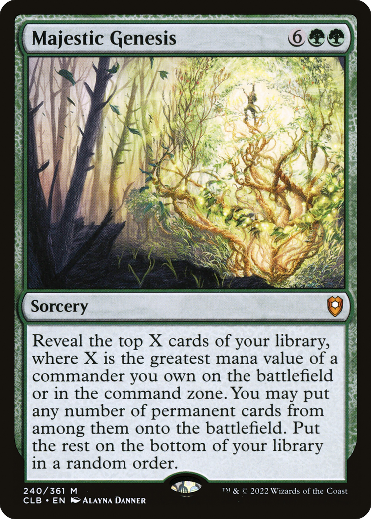 Majestic Genesis (CLB-240) (Foil)