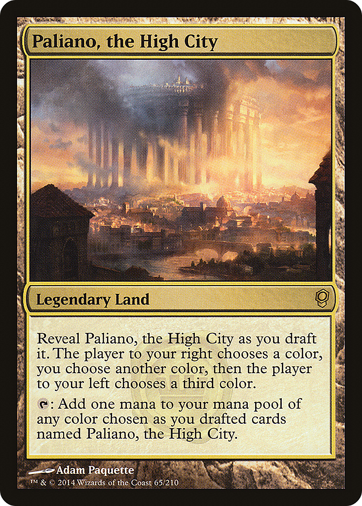 Paliano, the High City (CNS-065) (Foil)