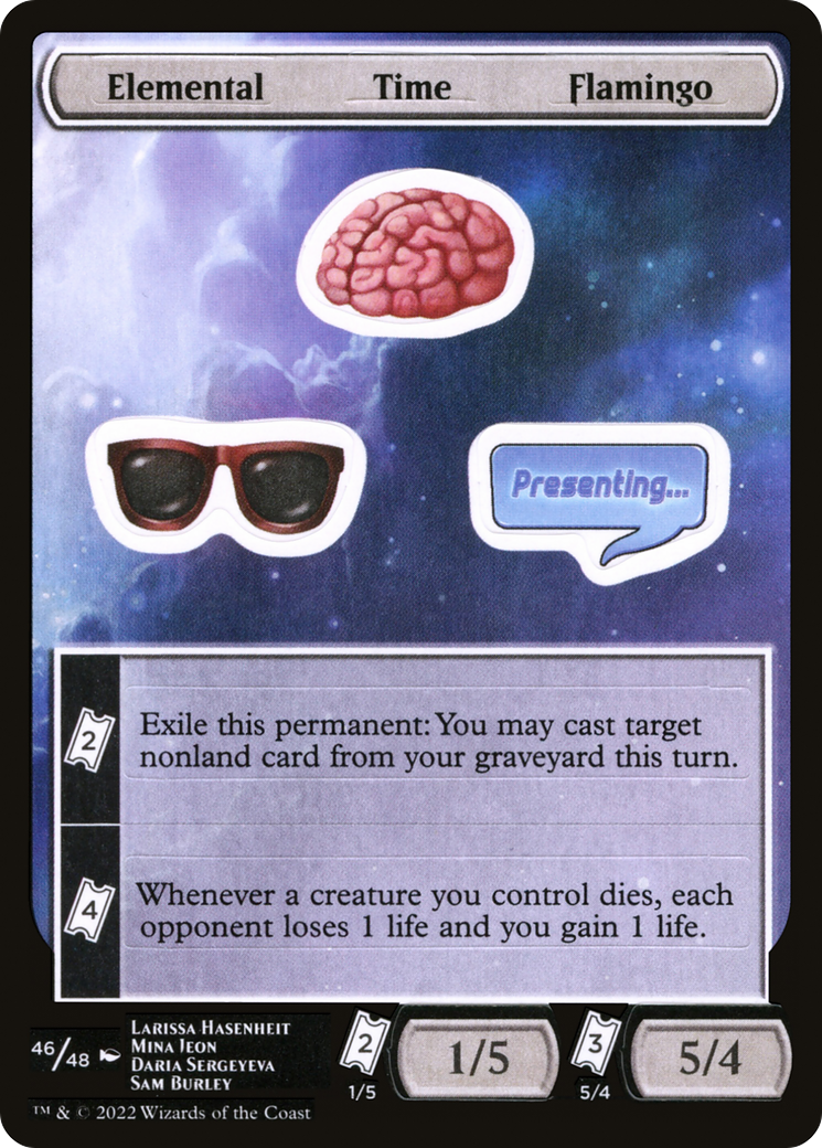 Elemental Time Flamingo (UNF-046)