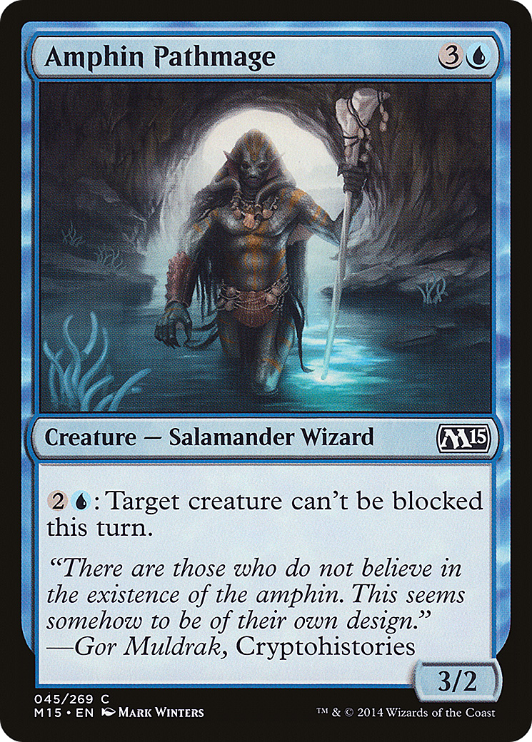 Amphin Pathmage (M15-045) (Foil)