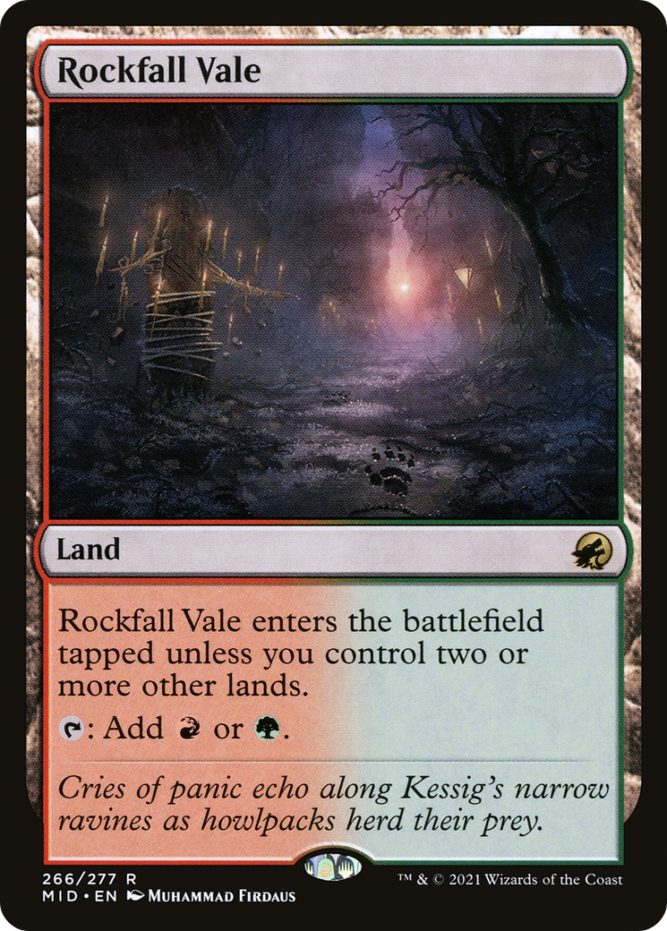 Rockfall Vale (MID-266) (Foil)