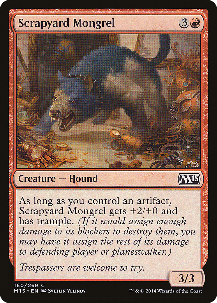 Scrapyard Mongrel (M15-160) (Foil)