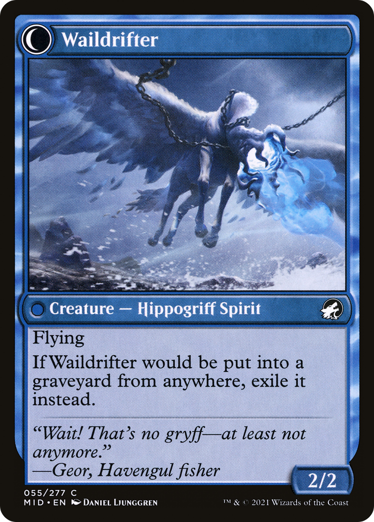 Galedrifter // Waildrifter (MID-055) (Foil)