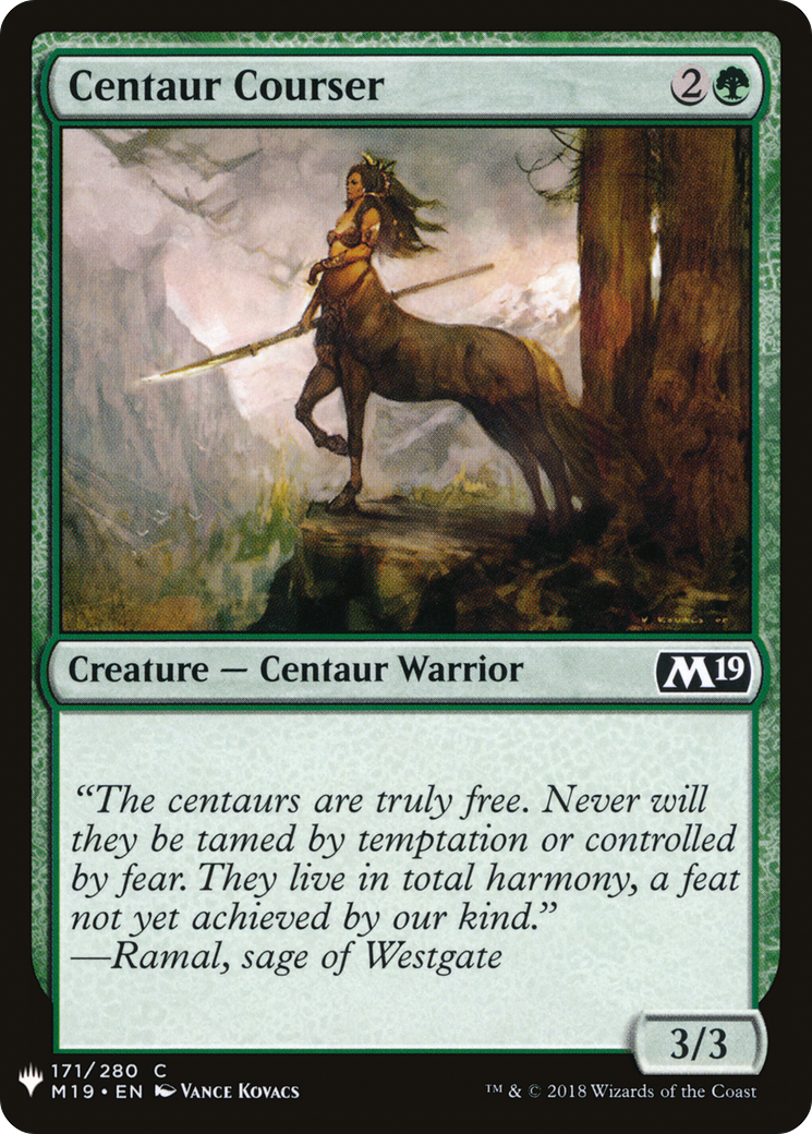 Centaur Courser (LIST-M19-171)