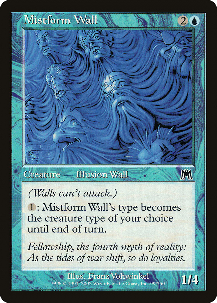 Mistform Wall (ONS-099) (Foil)