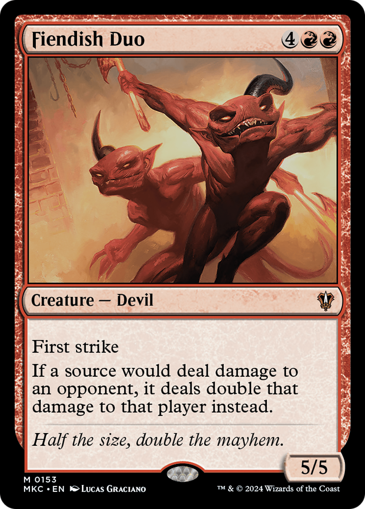 Fiendish Duo (MKC-153)
