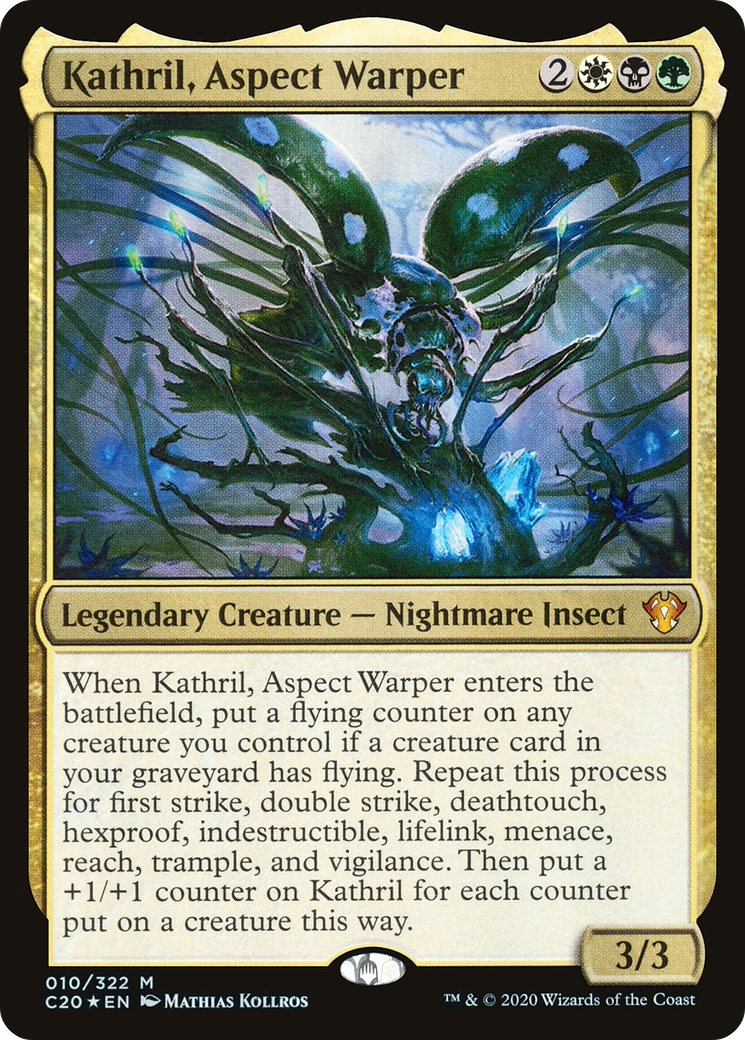 Kathril, Aspect Warper (C20-010) (Foil)