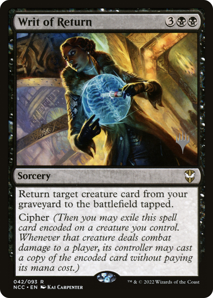 Writ of Return (PPSNC-42P) (Foil)
