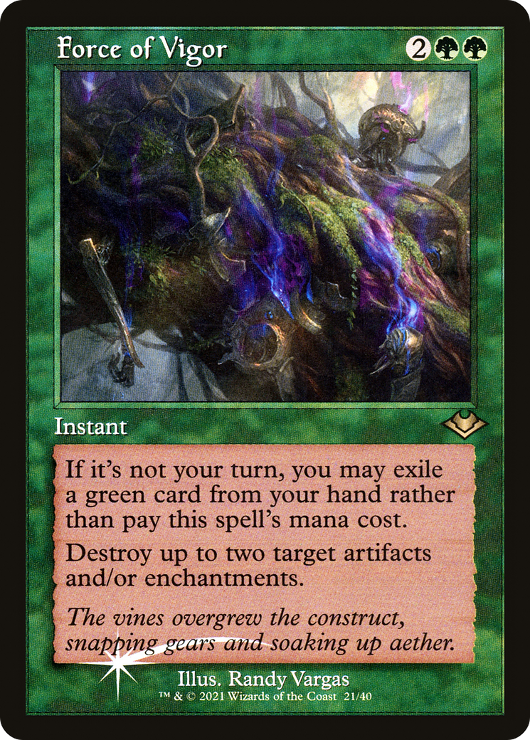 Force of Vigor (MH1-021) (Foil)