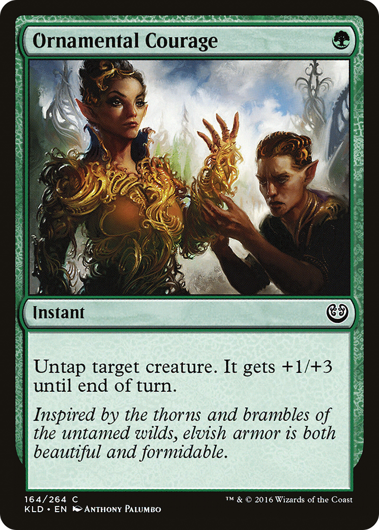 Ornamental Courage (KLD-164) (Foil)