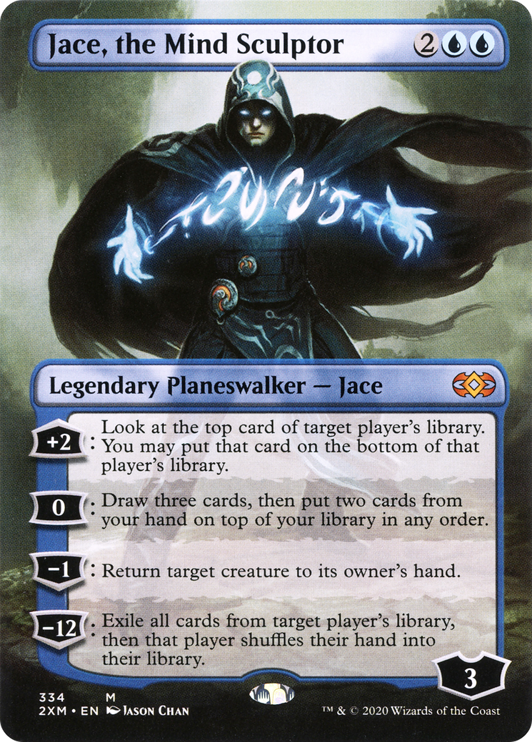 Jace, the Mind Sculptor (2XM-334) (Borderless) (Foil)