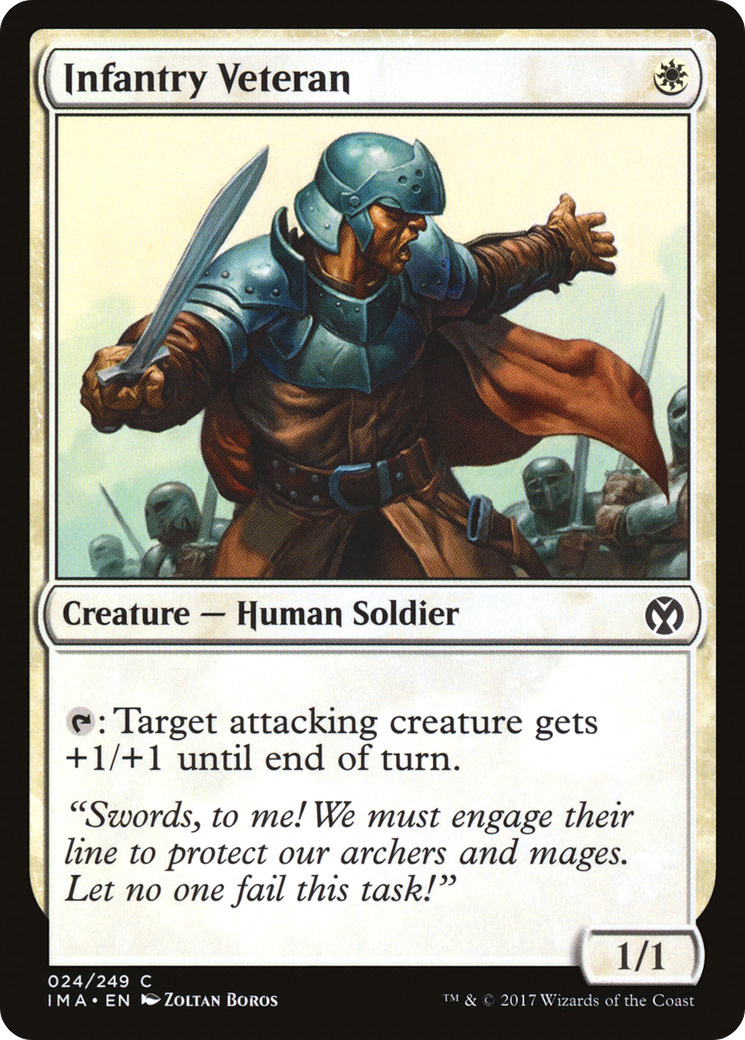 Infantry Veteran (IMA-024) (Foil)