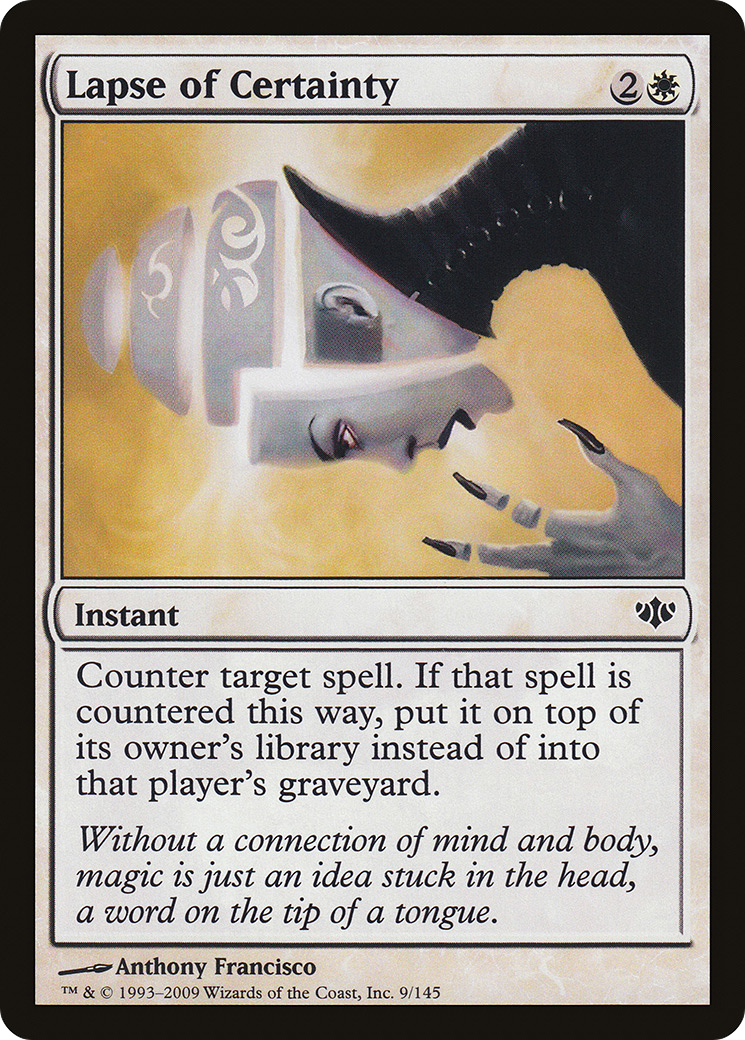 Lapse of Certainty (CON-009) (Foil)