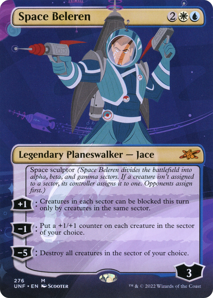 Space Beleren (UNF-276) (Borderless) (Foil)