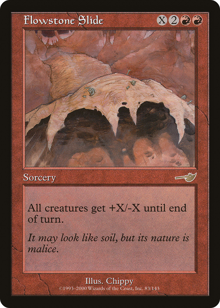 Flowstone Slide (NMS-083) (Foil)