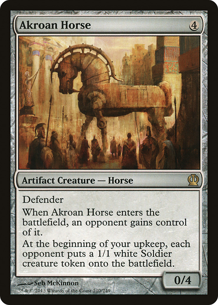 Akroan Horse (THS-210) (Foil)
