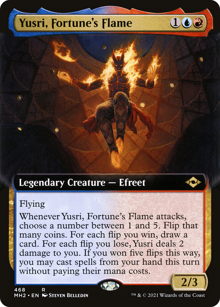 Yusri, Fortune's Flame (MH2-468) (Extended Art) (Foil)