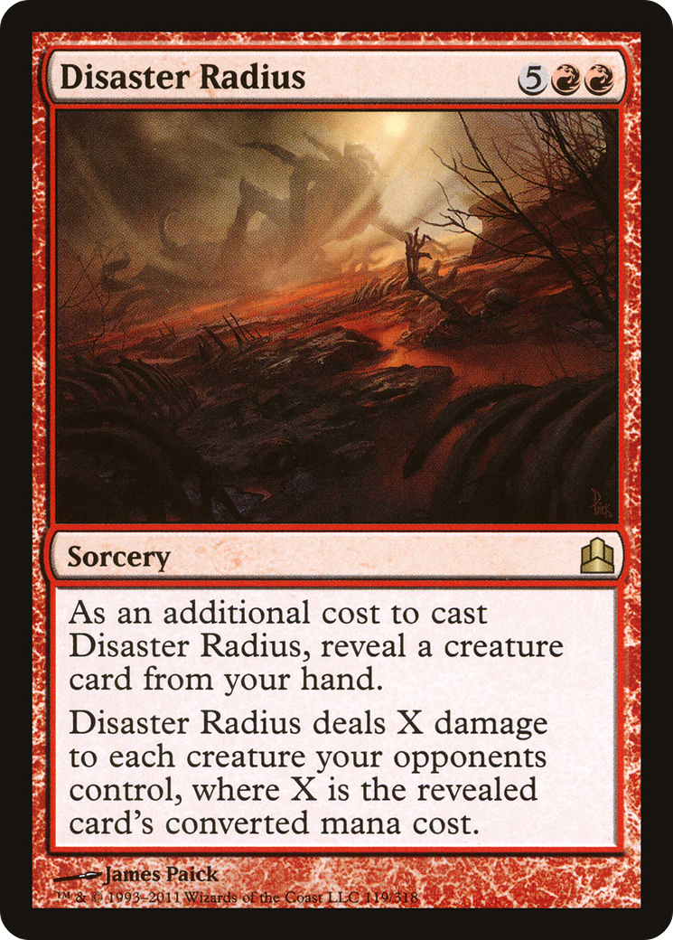 Disaster Radius (CMD-119)