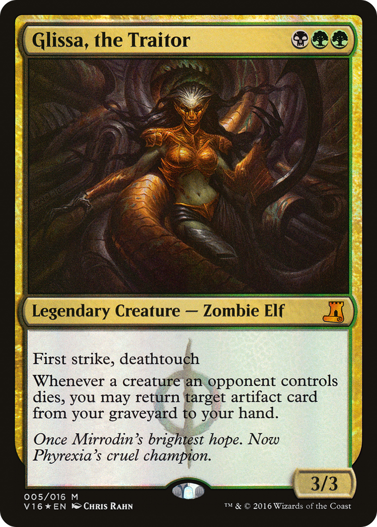 Glissa, the Traitor (V16-005) (Foil)
