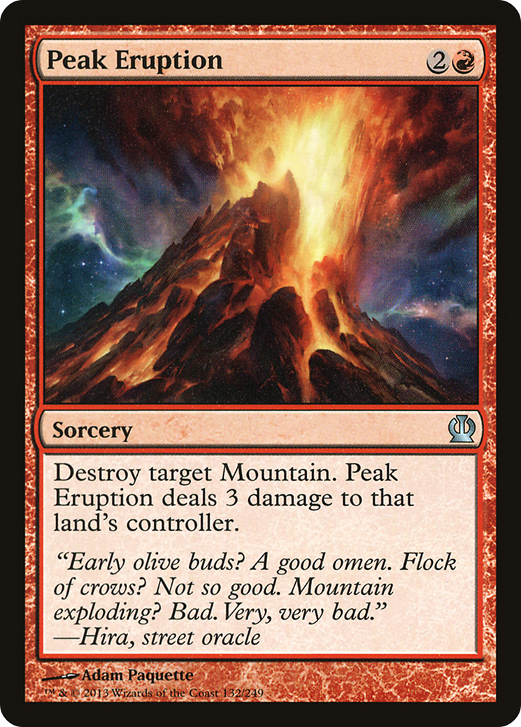 Peak Eruption (THS-132) (Foil)