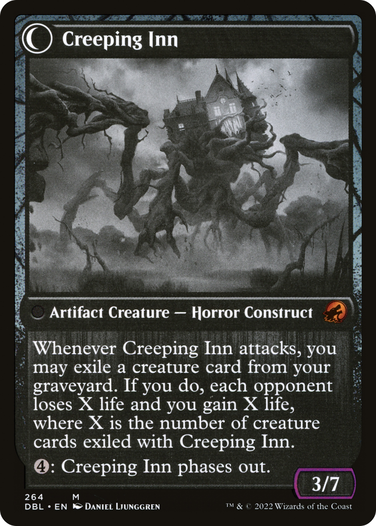 Hostile Hostel // Creeping Inn (DBL-264) (Foil)