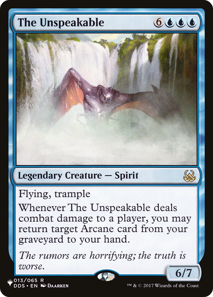 The Unspeakable (LIST-DDS-13)