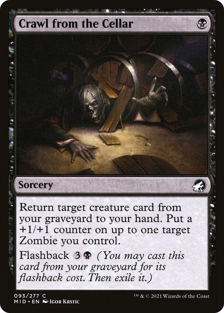 Crawl from the Cellar (MID-093) (Foil)