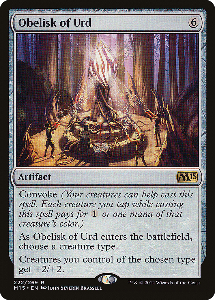 Obelisk of Urd (M15-222) (Foil)