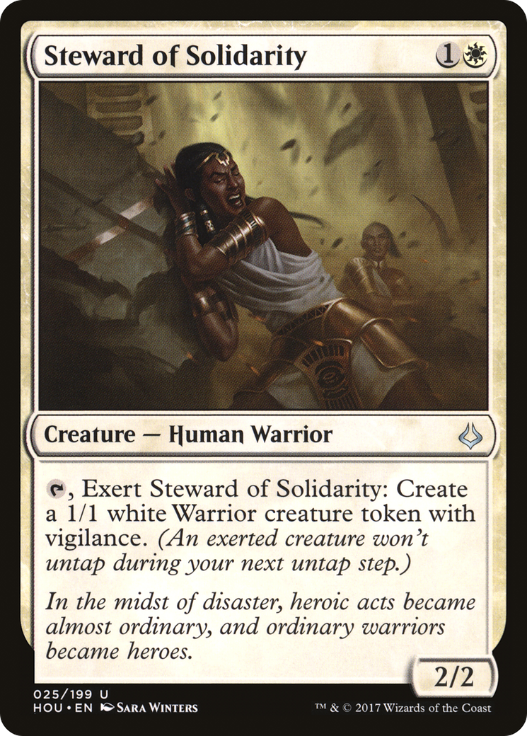 Steward of Solidarity (HOU-025) (Foil)