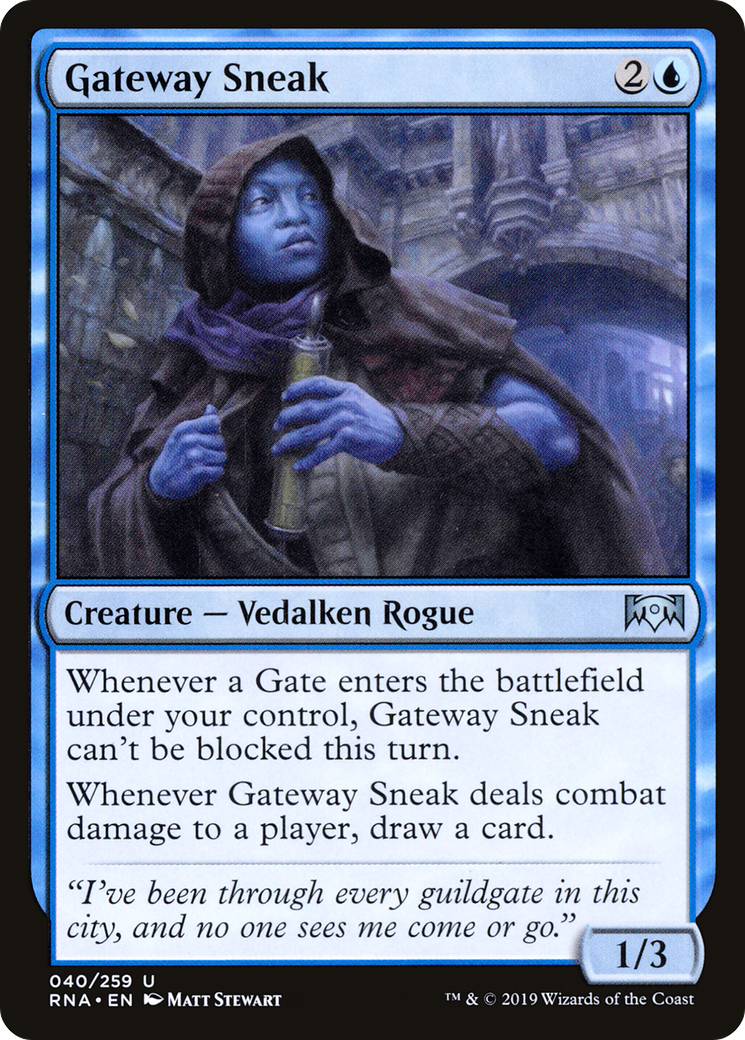 Gateway Sneak (RNA-040) (Foil)